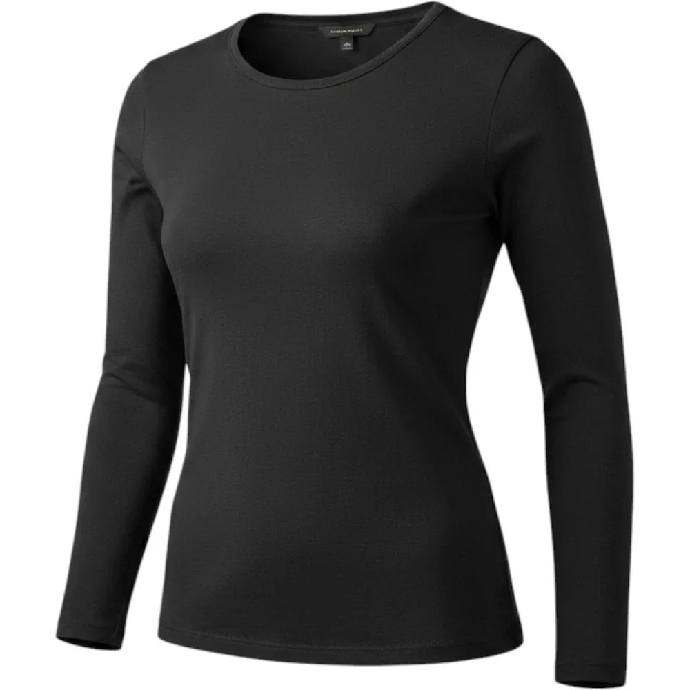 Banana Republic Womens Black Long Sleeve Crew Neck Sweater Small Solid